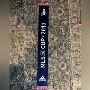 Collection of Five MLS Cup Sporting Kansas City SKC Soccer Scarves All Star